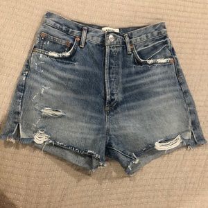 Agolde Dee Jean Shorts Cutoffs 27
